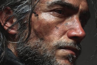 draw semi realistic of your character