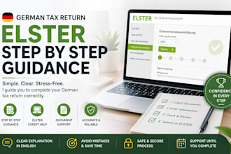 guide you step by step to complete your german tax return elster