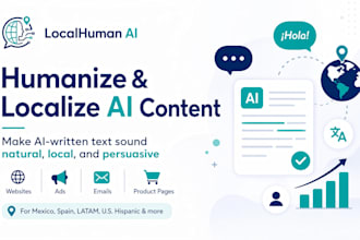 humanize and localize ai content for any target market