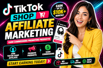 setup tik tok shop, affiliate and tiktok shop marketing