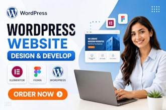 design a stunning landing page or full bussiness website