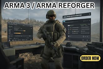 set up customize your arma 3, arma reforger servers with scripts and automation