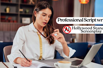 adapt your novel into a professional script screenplay movie script, film script