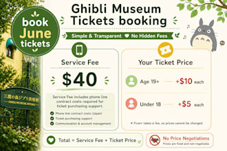 get your ghibli museum tickets