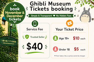 get your ghibli museum tickets