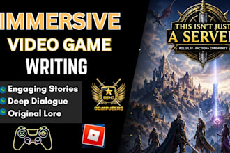 write SEO video games, esports and gaming blog articles content and game,