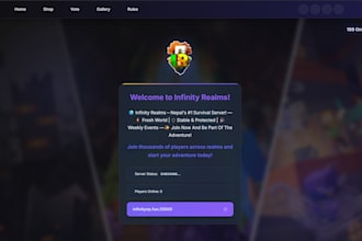 create custom dynamic websites