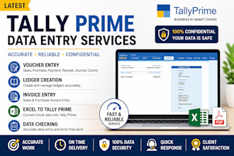 do accurate tally accounting data entry for your business