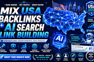 do mix usa backlinks and ai search link building for seo ranking