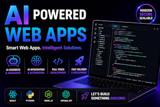 build ai based web projects