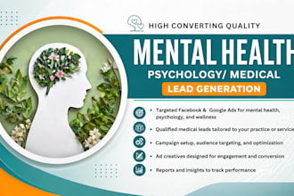 do mental health leads psychology wellness leads medical facebook ads google ads