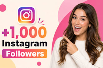 upgrade 1,000 instagram followers organically