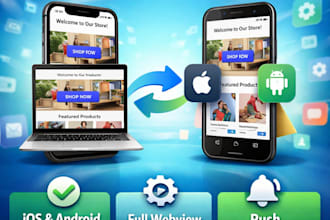 convert your website into a web application