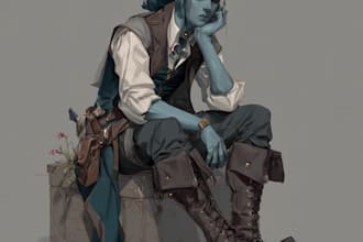 dnd character art and dnd character art