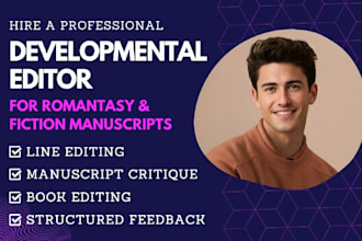 be your developmental editor and romantasy manuscript critique