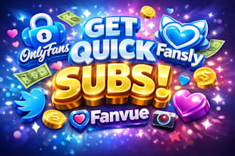 get quick sub via twitter ads campaign onlyfan promotion fansly fanvue promotion
