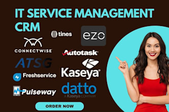 setup datto rmm autotask kaseya freshservice connectwise pulseway atsg tines ezo