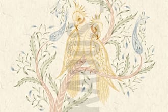 create seamless print and surface patterns