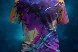 do trendy t shirt design and graphic t shirt design