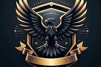 design stunning military patch, logo and badge