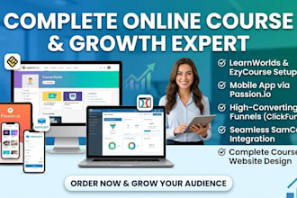 learnworlds passion io clickfunnel ezycourse samcart learnworlds substack course