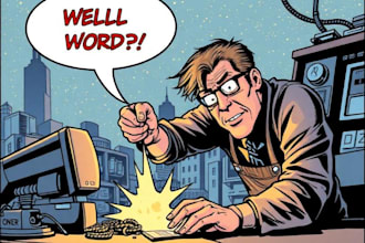 comic book illustration with comic book illustrator