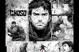 draw your comic book pages and illustrations