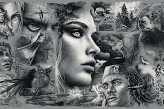 draw a realistic realism tattoo design for you