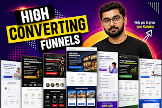 be your gohighlevel expert, ghl funnel, ghl website, ghl landing page