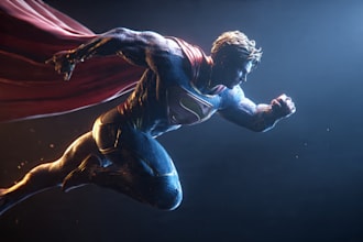 do a superhero character