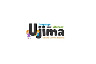design kid fun books literacy logo