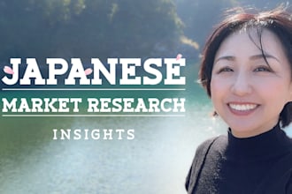 do japan market research and clear business insights