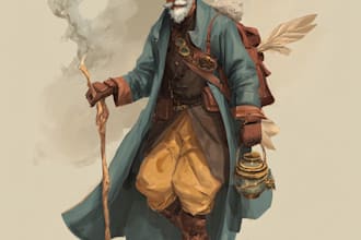 dnd character art and dnd character art