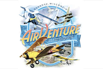design high quality airplane logo with free source file