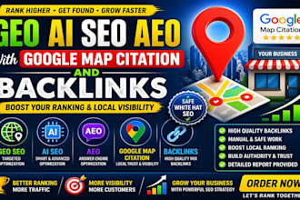 do geo ai seo and aeo with smart link building for website ranking