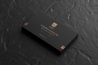 design a premium luxury business card