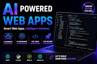build ai based web projects