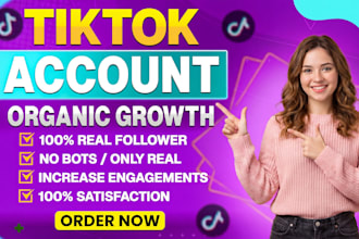 grow and promote your tiktok account organically