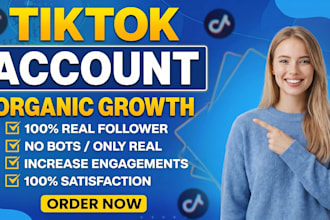grow and promote your tiktok account organically