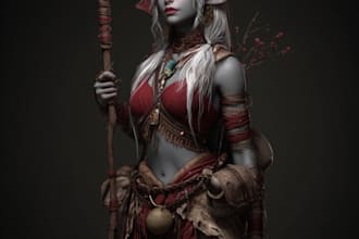 character art and dnd character art