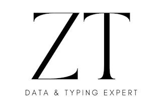 do manual typing of handwritten notes or PDF to word