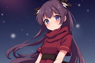 make an anime character or your unique character for you