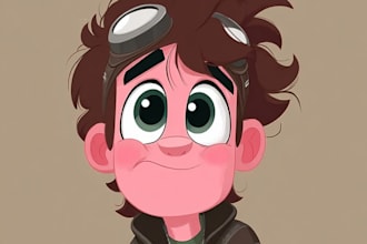 design a vector character, mascot, illustration