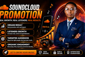 promote your soundcloud music to organic audiences