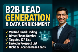 b2b lead gen linkedin lead generation business lead targeted leads