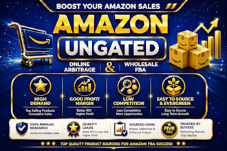 be amazon ungated online arbitrage products online arbitrage sourcing USA, uk