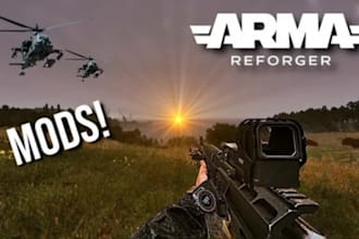 create custom arma reforger weapons and immersive base building for server