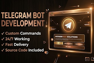 build a custom telegram bot for your business or personal use