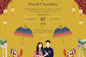 wedding invitation card and other