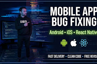 fix bugs in your android or ios mobile application